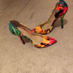 Gorgeous one of a kind heels that will stand out